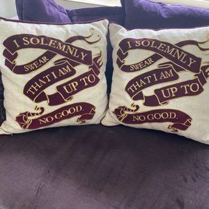 Harry Potter Marauder’s Map Glow in the Dark Throw